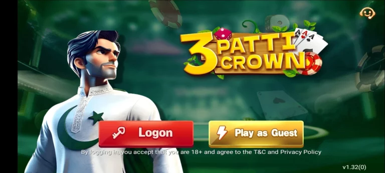 3 Patti Crown Account Sign Up